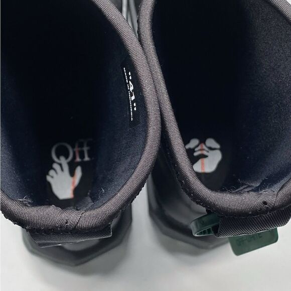 Off-White Sponge Rubber Rain Boots size 41 - Picture 6 of 12